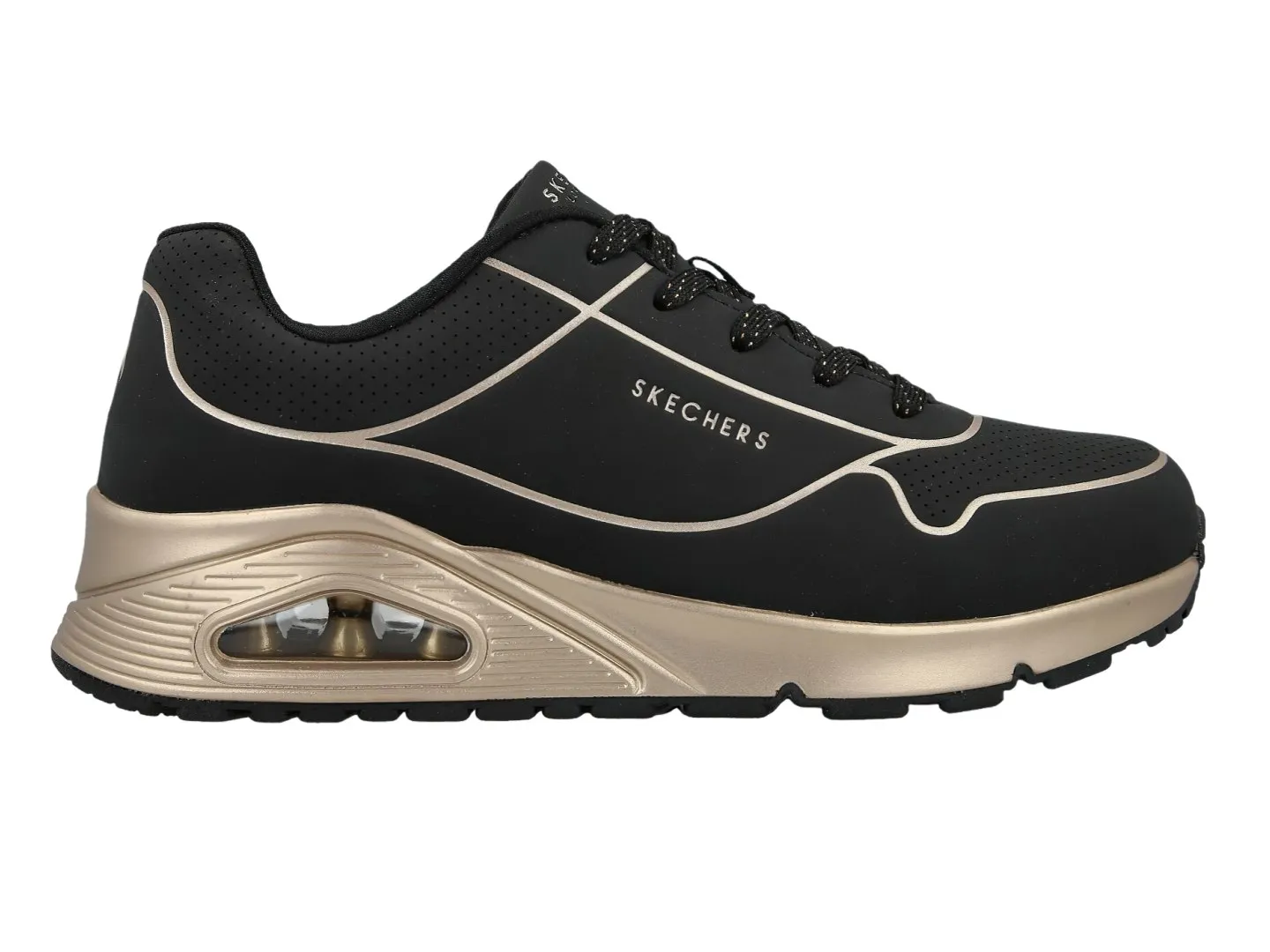 Tenis Skechers 310538 Negro Para Niña