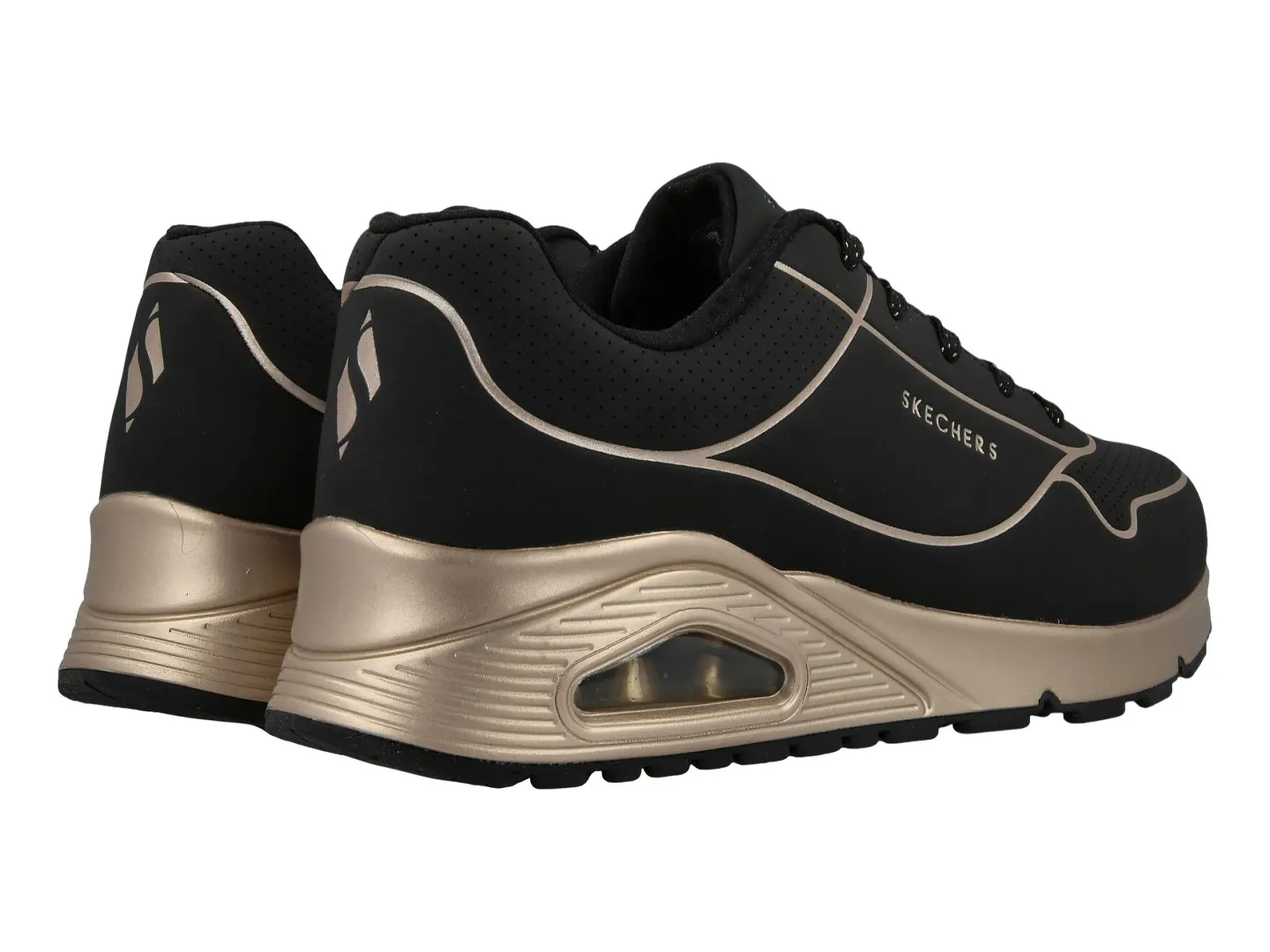 Tenis Skechers 310538 Negro Para Niña