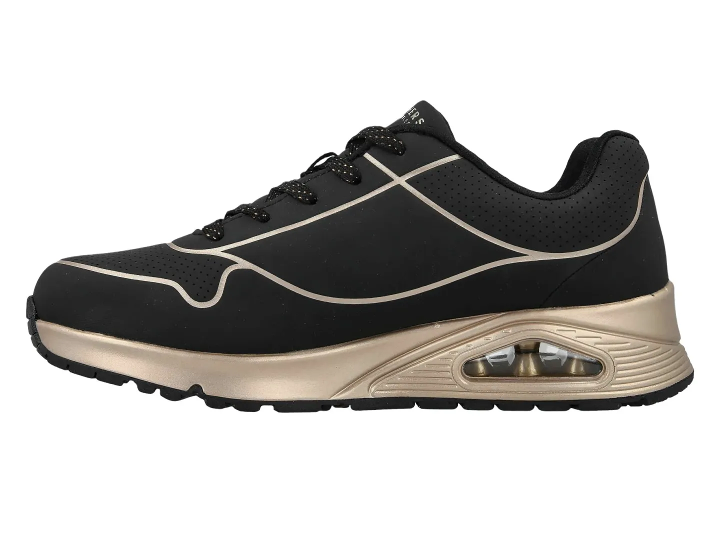 Tenis Skechers 310538 Negro Para Niña