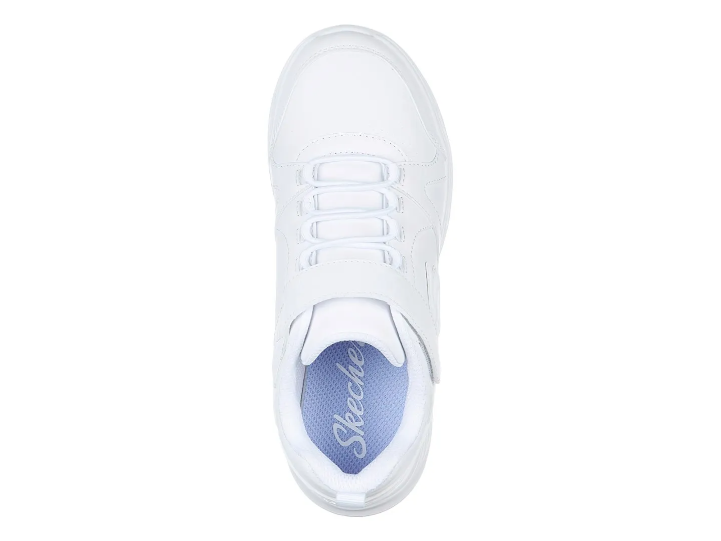 Tenis Skechers 81445 Blanco Para Niña