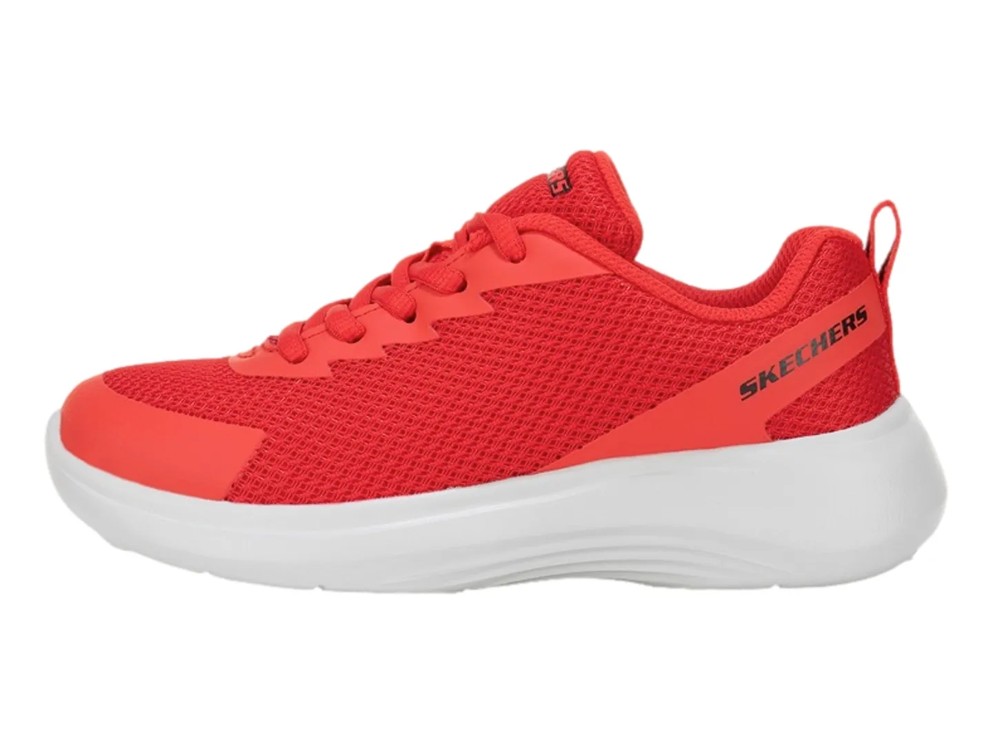 Tenis Skechers Microspec Rojo Para Niño