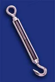 TENSOR CANCAMOGANCHO INOX AISI316 05MM  PACK 10 UNIDADES