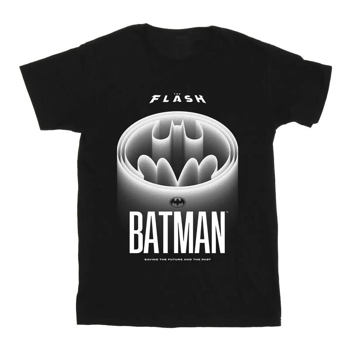 The Flash Batman White Logo