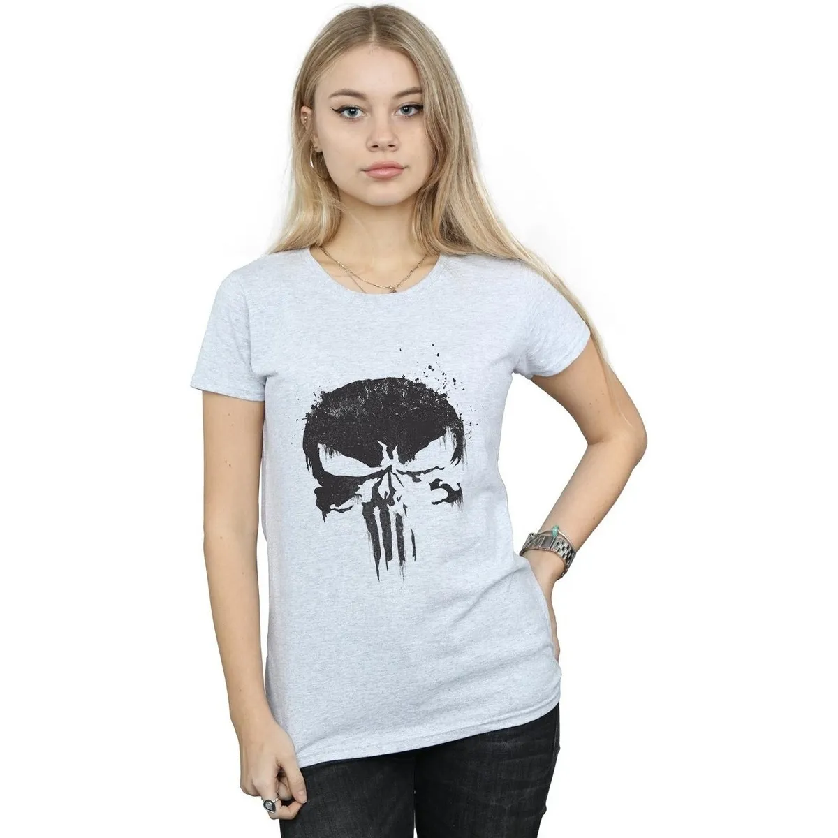 The Punisher TV Skull Logo