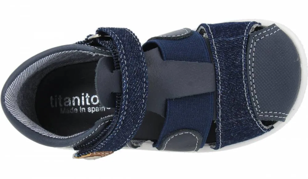 TITANITOS  SANDALIA BEBé MARINO L671 ANTONIO