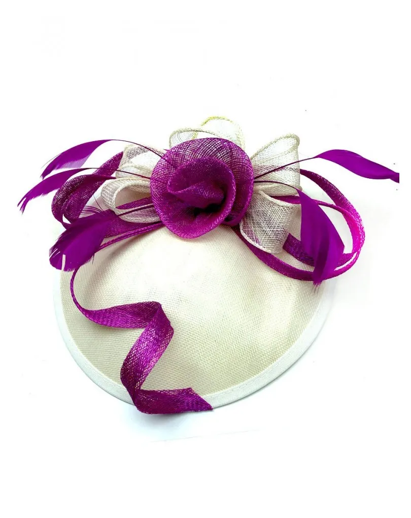 TOCADOS BODAS BUGAMBILIA EN BICOLOR IDEALES PARA INVITADAS