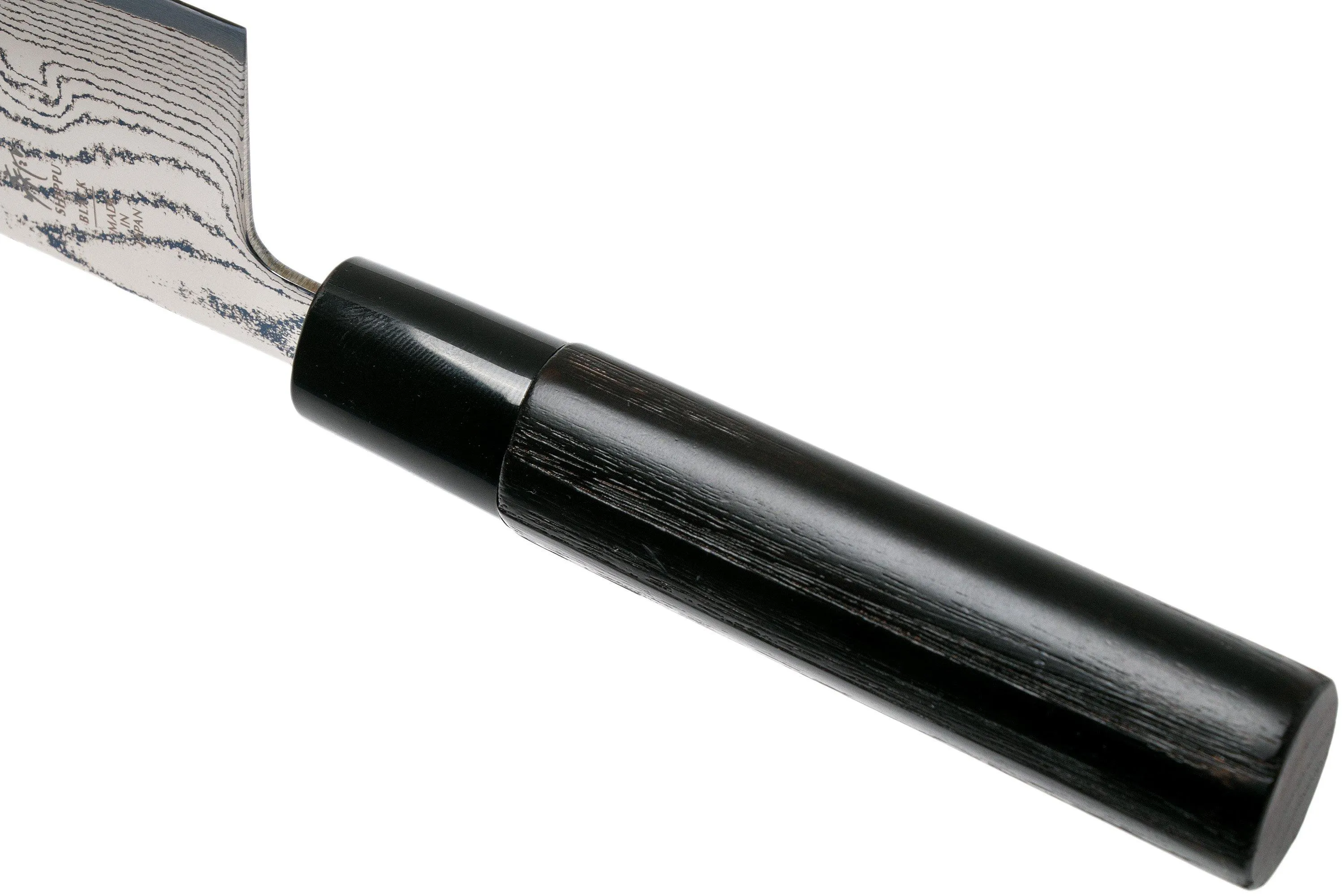 TOJIRO SHIPPU BLACK DAMASCUS SANTOKU 17 CM, FD1597