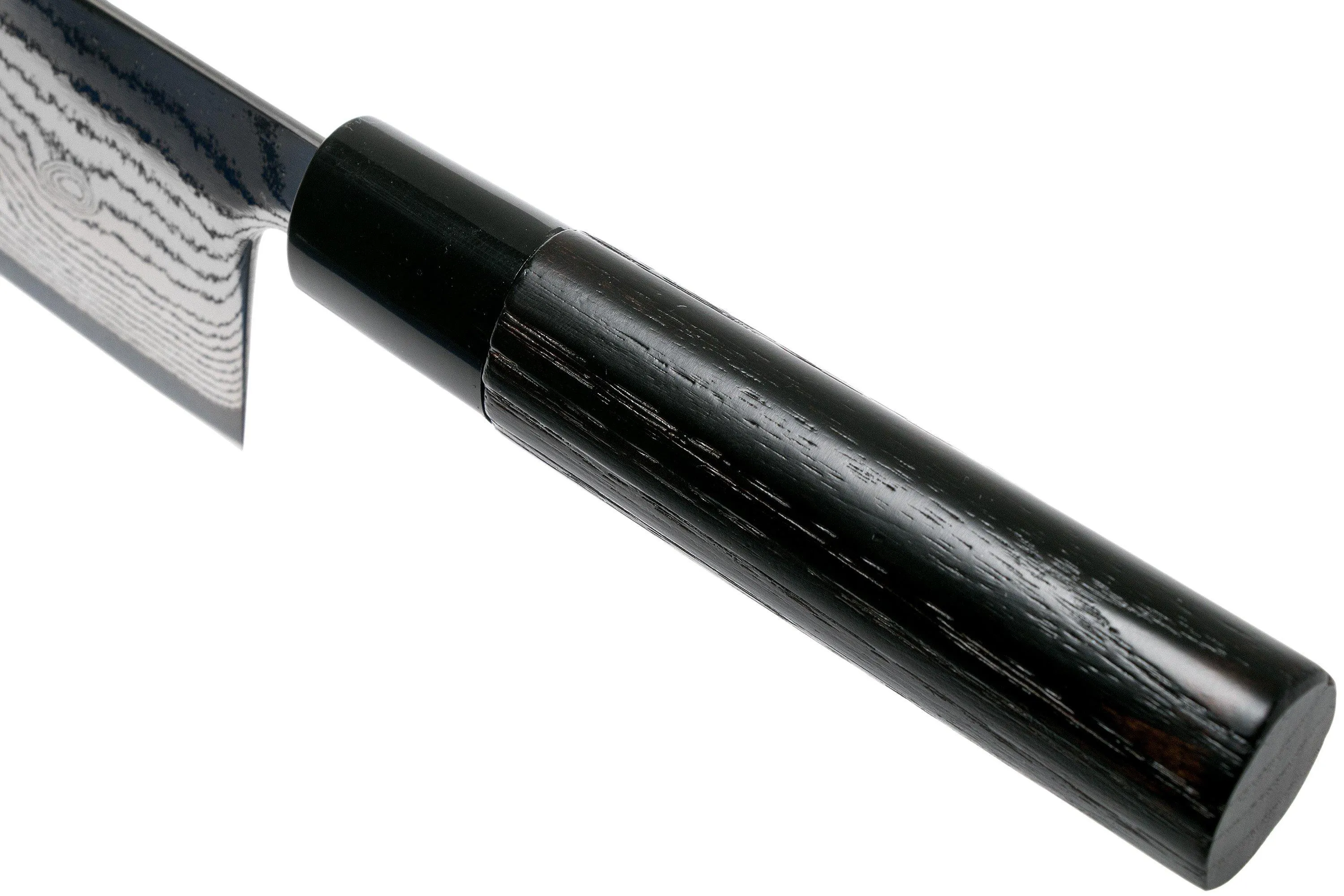 TOJIRO SHIPPU BLACK DAMASCUS SANTOKU 17 CM, FD1597