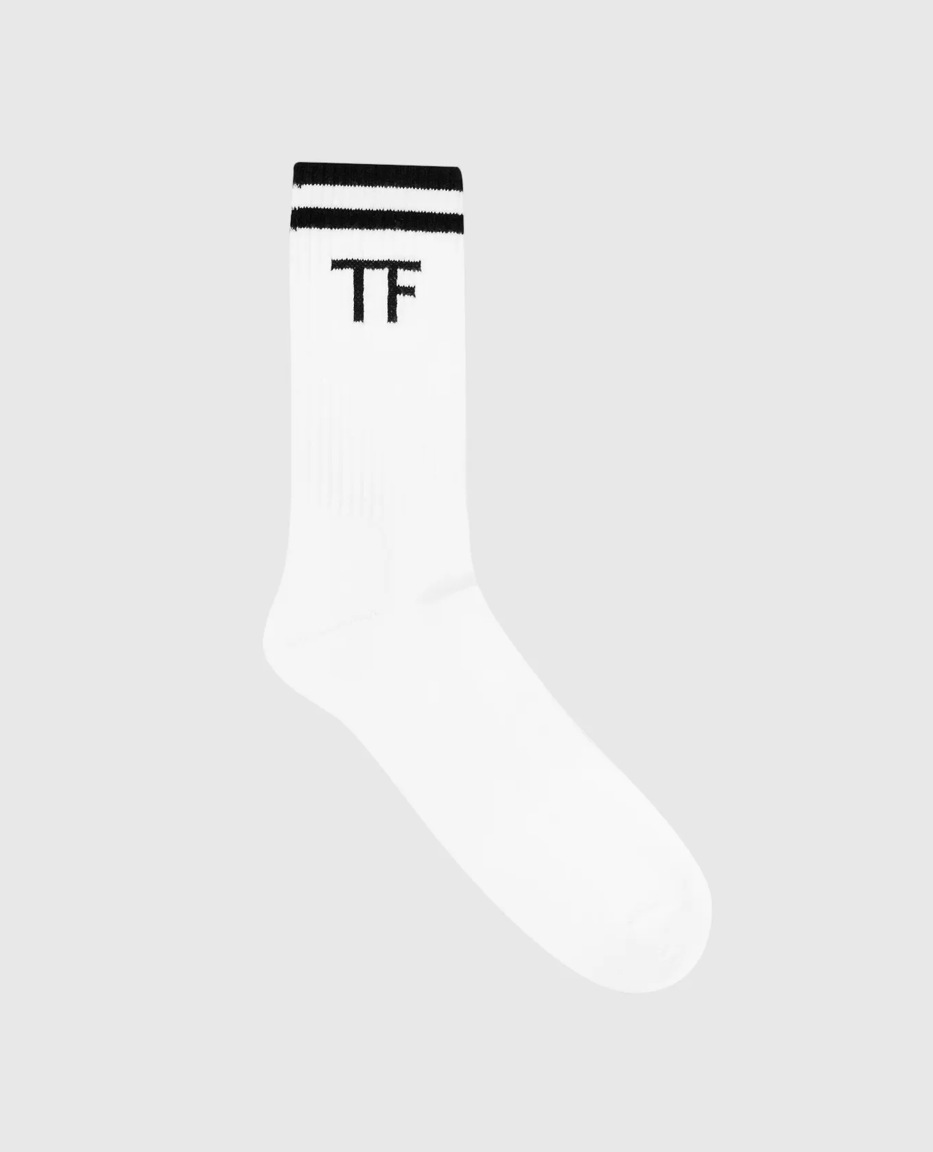 Tom Ford White socks with logo pattern