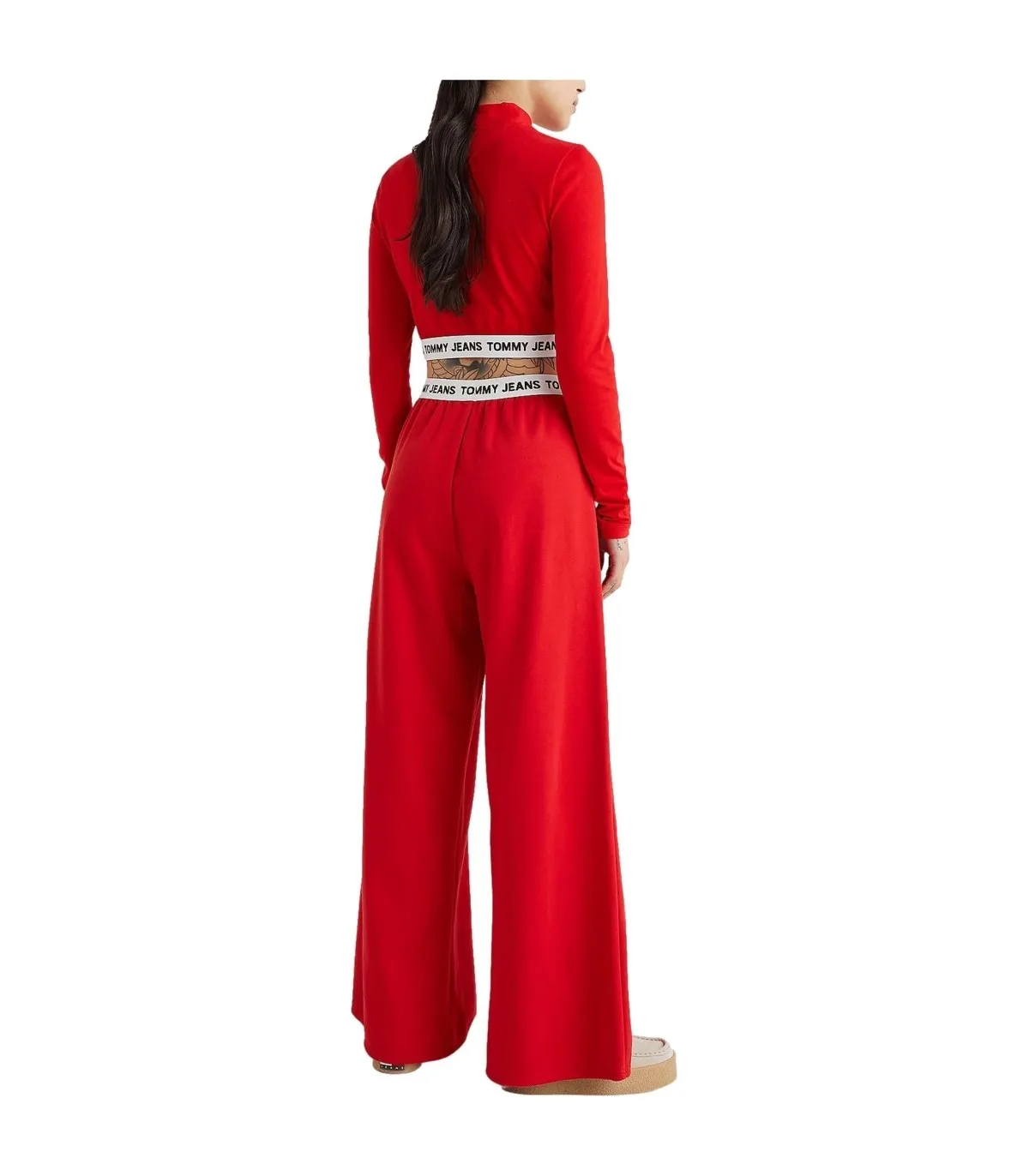 Tommy Jeans Logo WBand Pantalones Mujer
