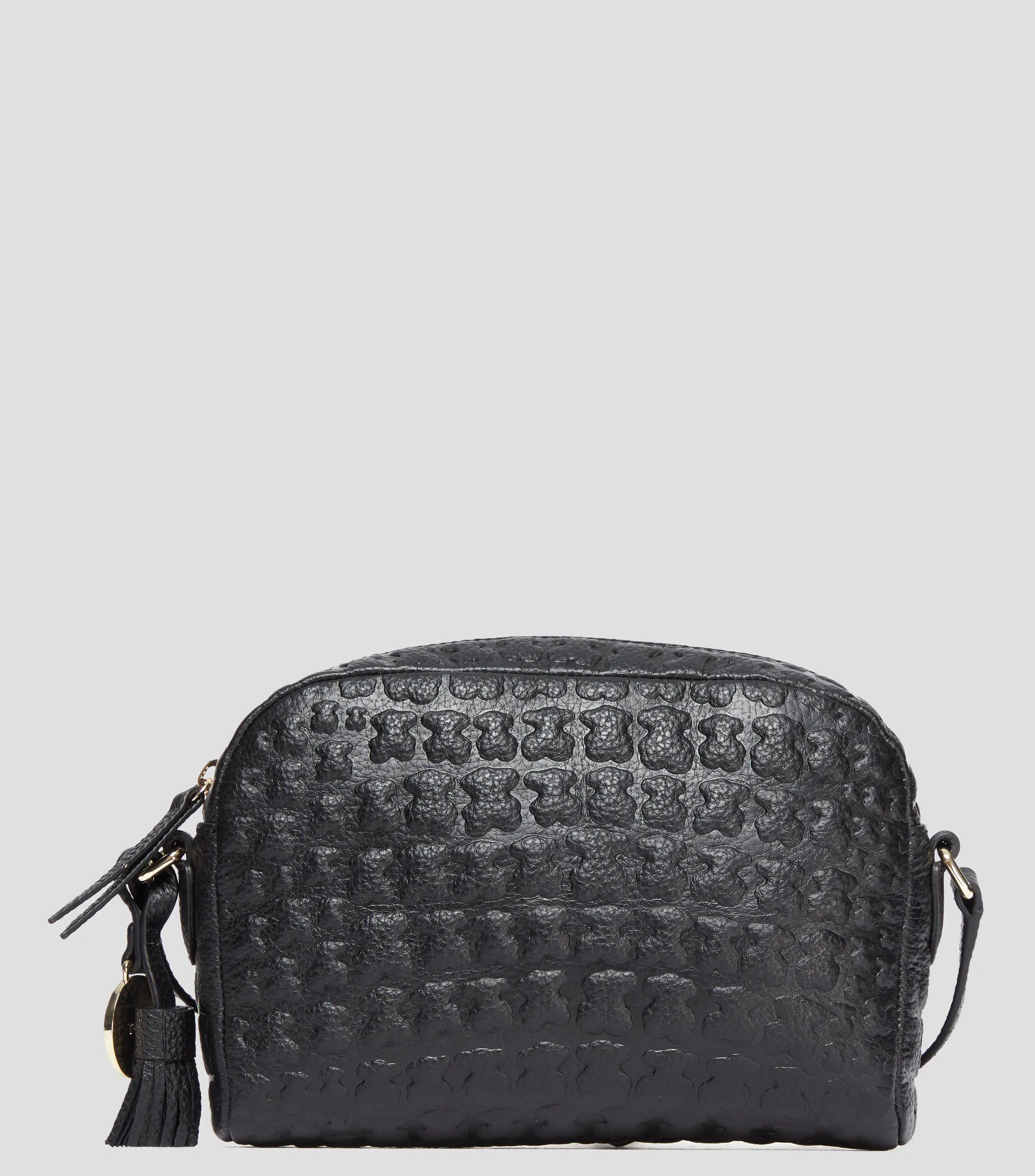Tous Bolso crossbody negro en piel Sherton Mujer