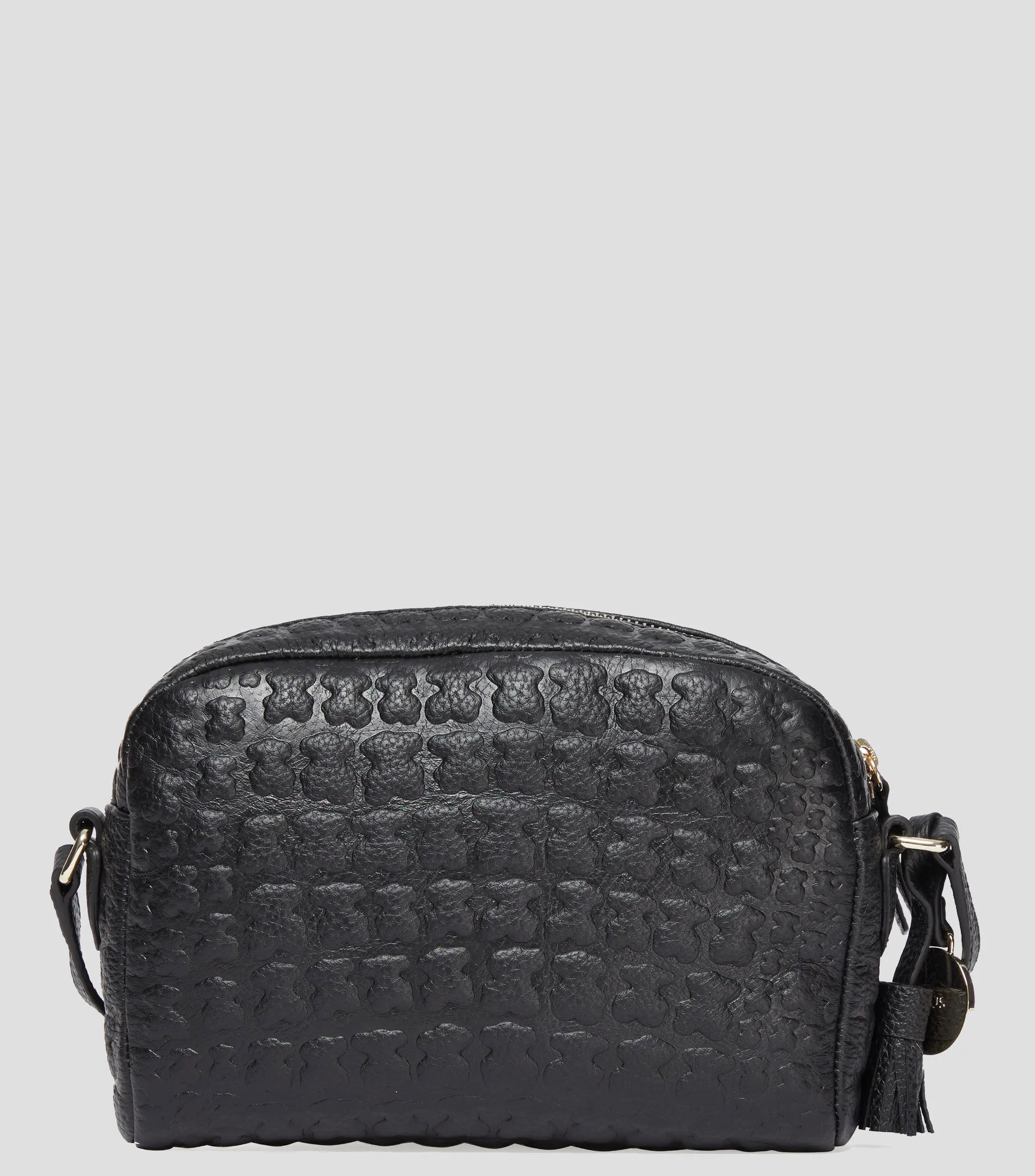 Tous Bolso crossbody negro en piel Sherton Mujer