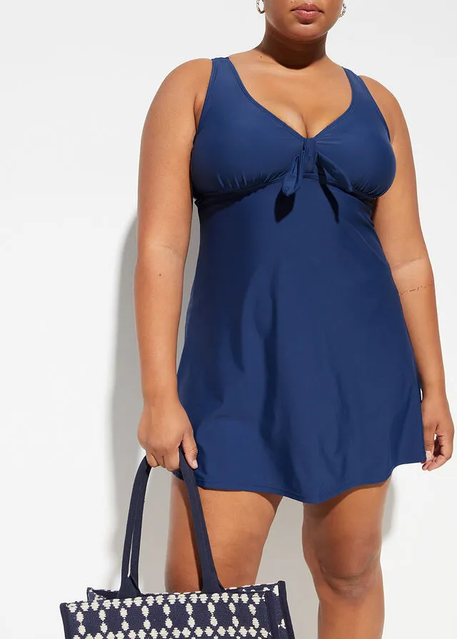 TRAJE DE BAñO NEGROBLANCO DE LUNARES