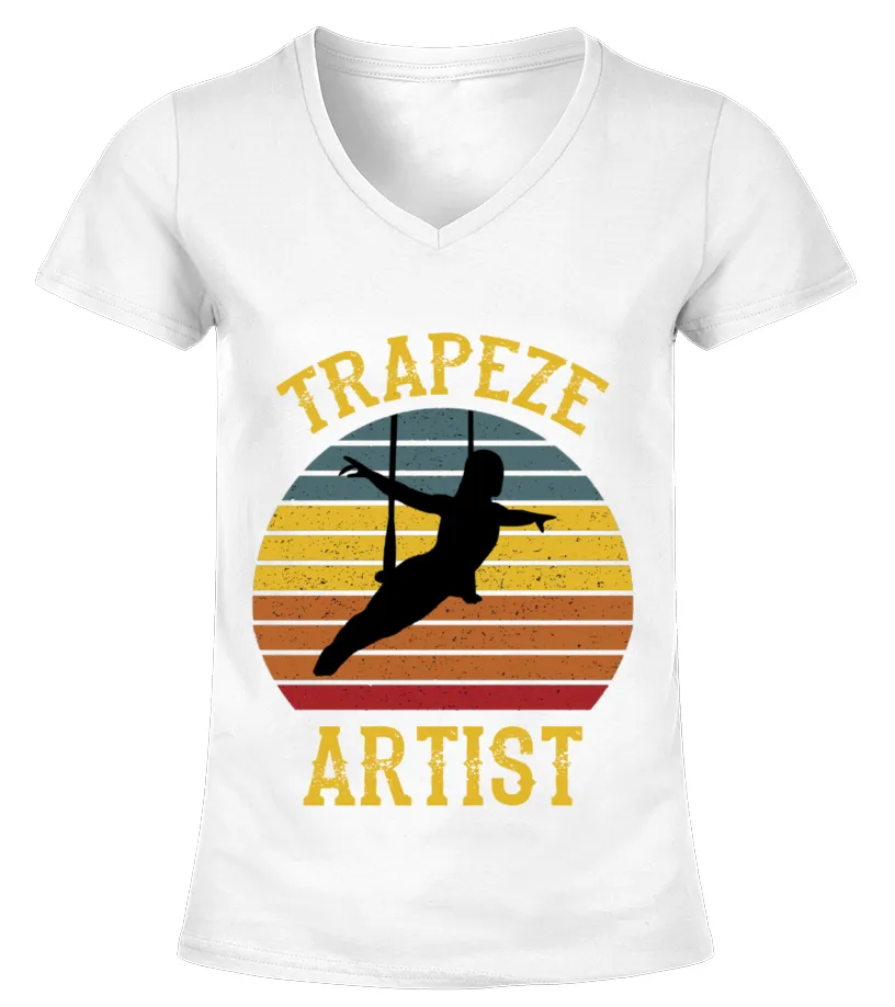 TRAPEZE ARTIST Camiseta cuello pico Mujer