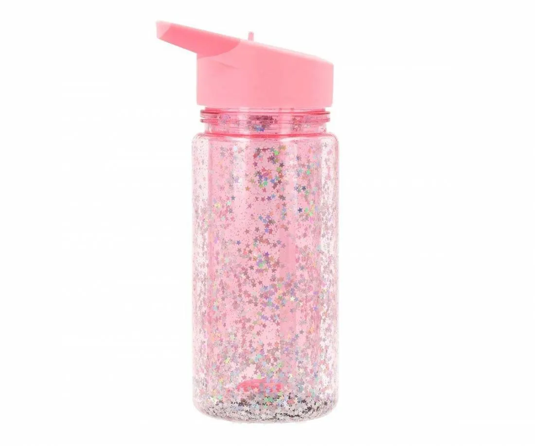 TUTETE  BOTELLA PAJITA GLITTER STARS GLOSS