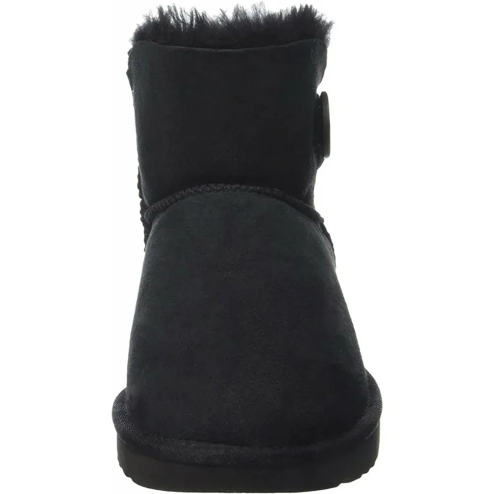 UGG  W MINI BAILEY BUTTON II 1016422 BLK