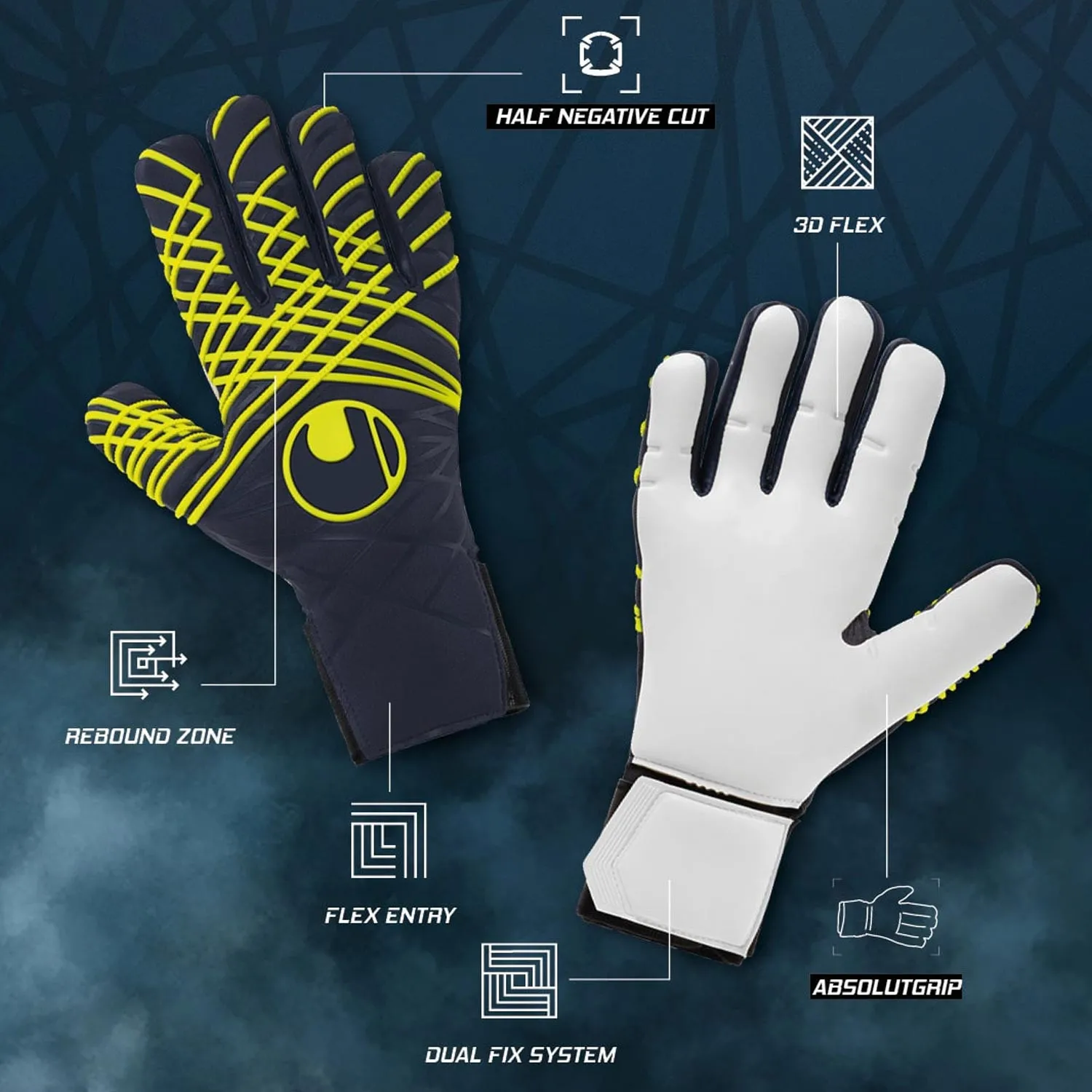 Uhlsport Prediction Absolutgrip HN Fit
