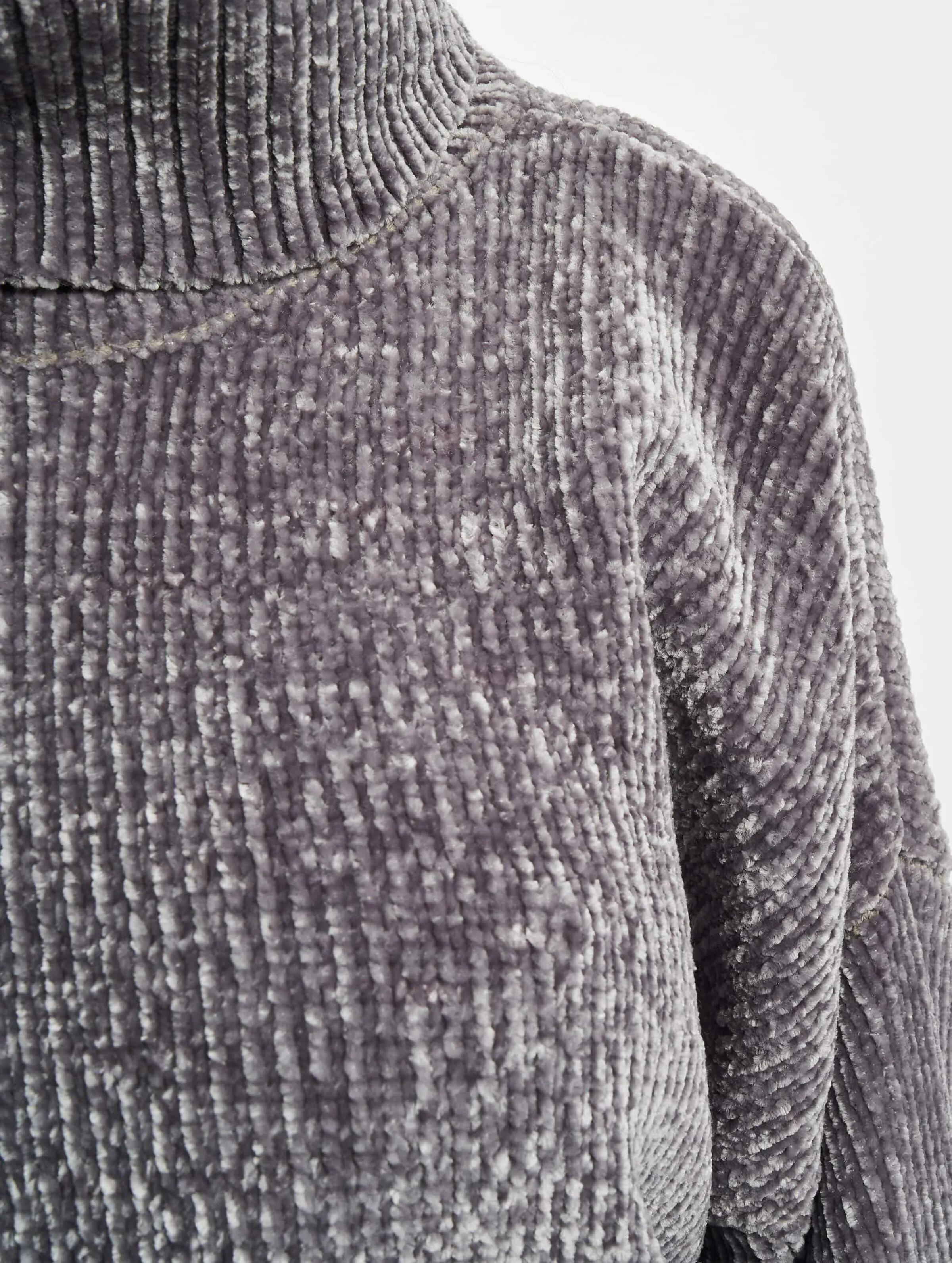 Urban Classics Ladies Short Chenille Turtleneck