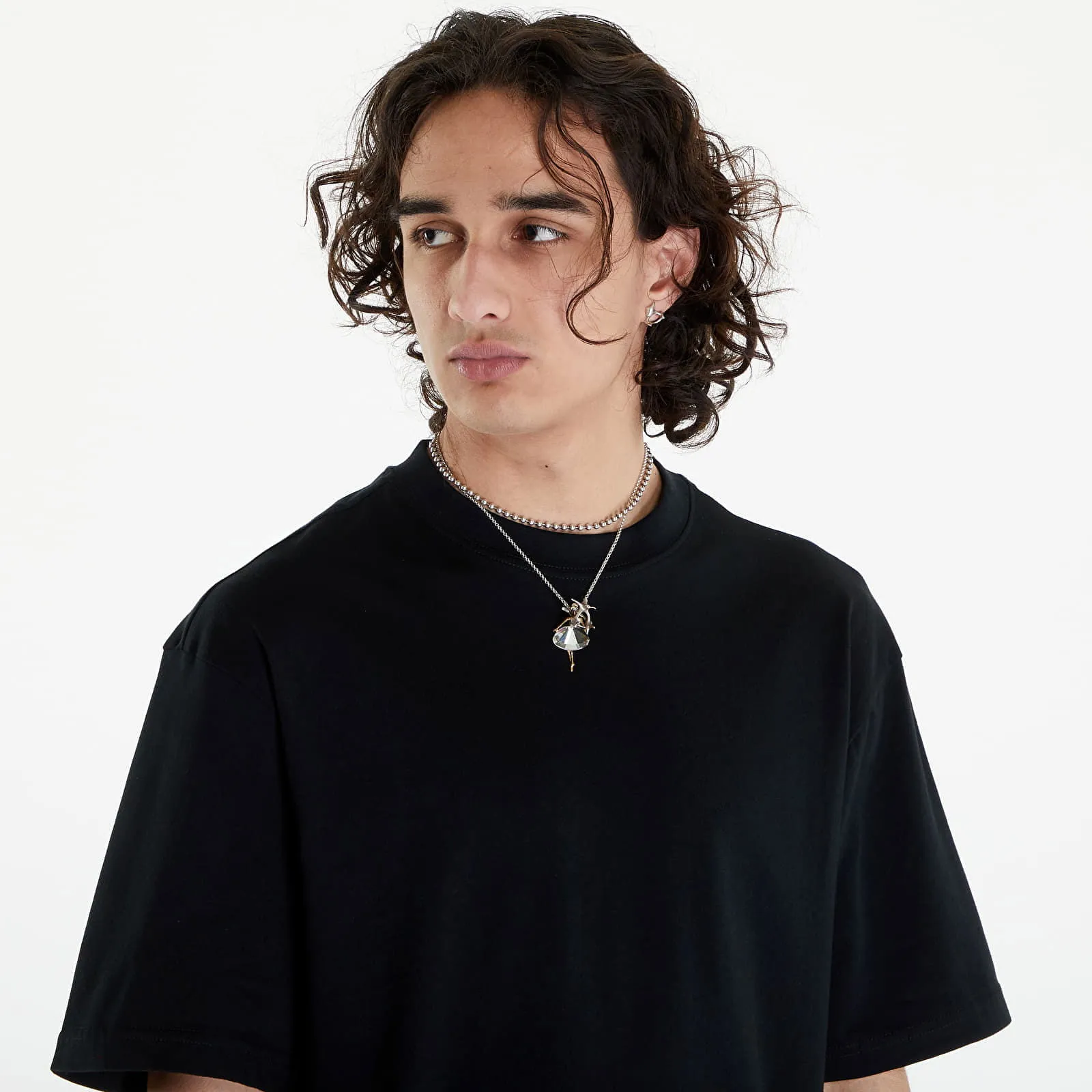 URBAN CLASSICS TALL TEE 2PACK BLACK/ BLACK