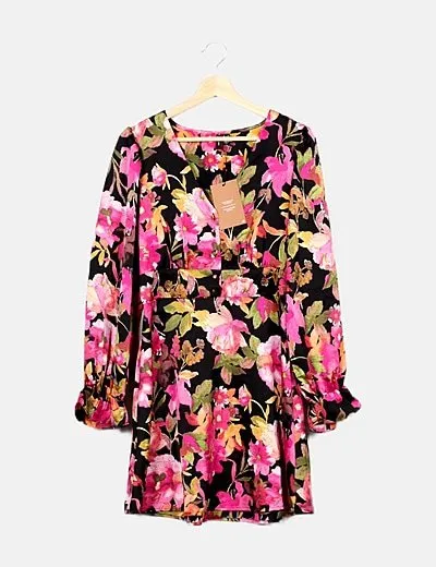 Vero Moda Vestido estampado floral multicolor