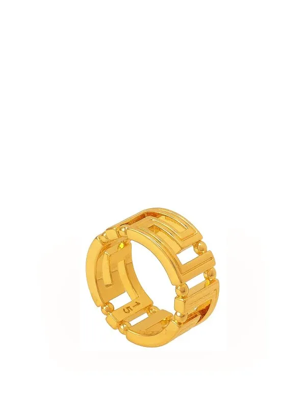 VERSACE ANILLO  DORADO