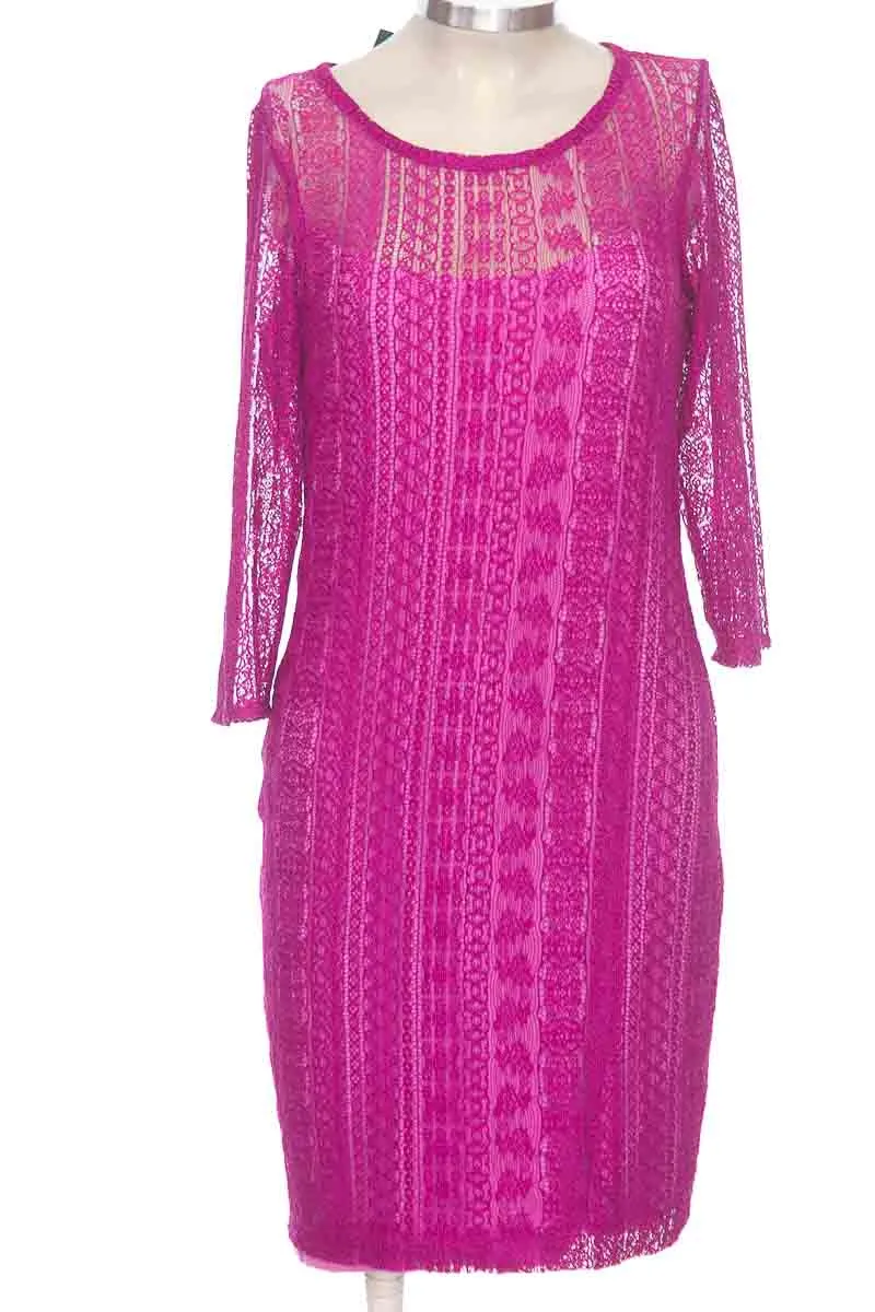 VESTIDO / ENTERIZO COLOR MORADO  ALFISZ