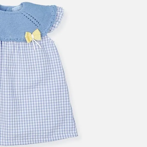 Vestido bebé niña MAC ILUSION Citronela