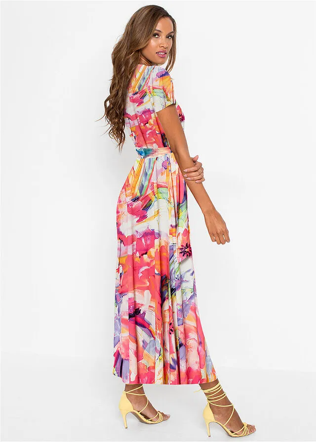 VESTIDO CON ESTAMPADO DE FLORES ROSALILA DE FLORES