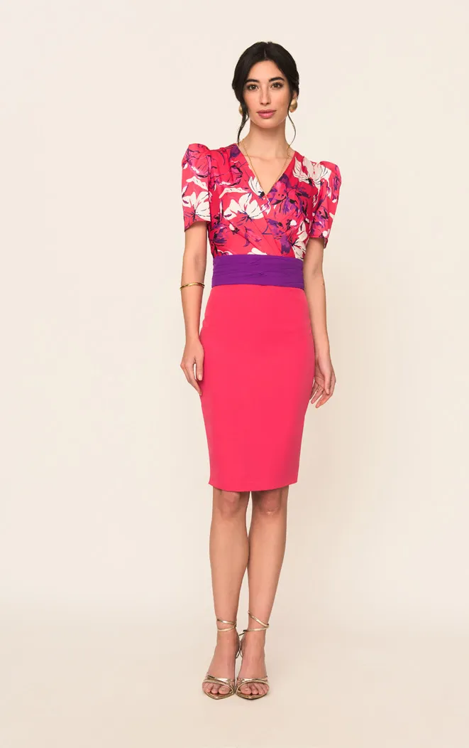 Vestido con mangas cortas