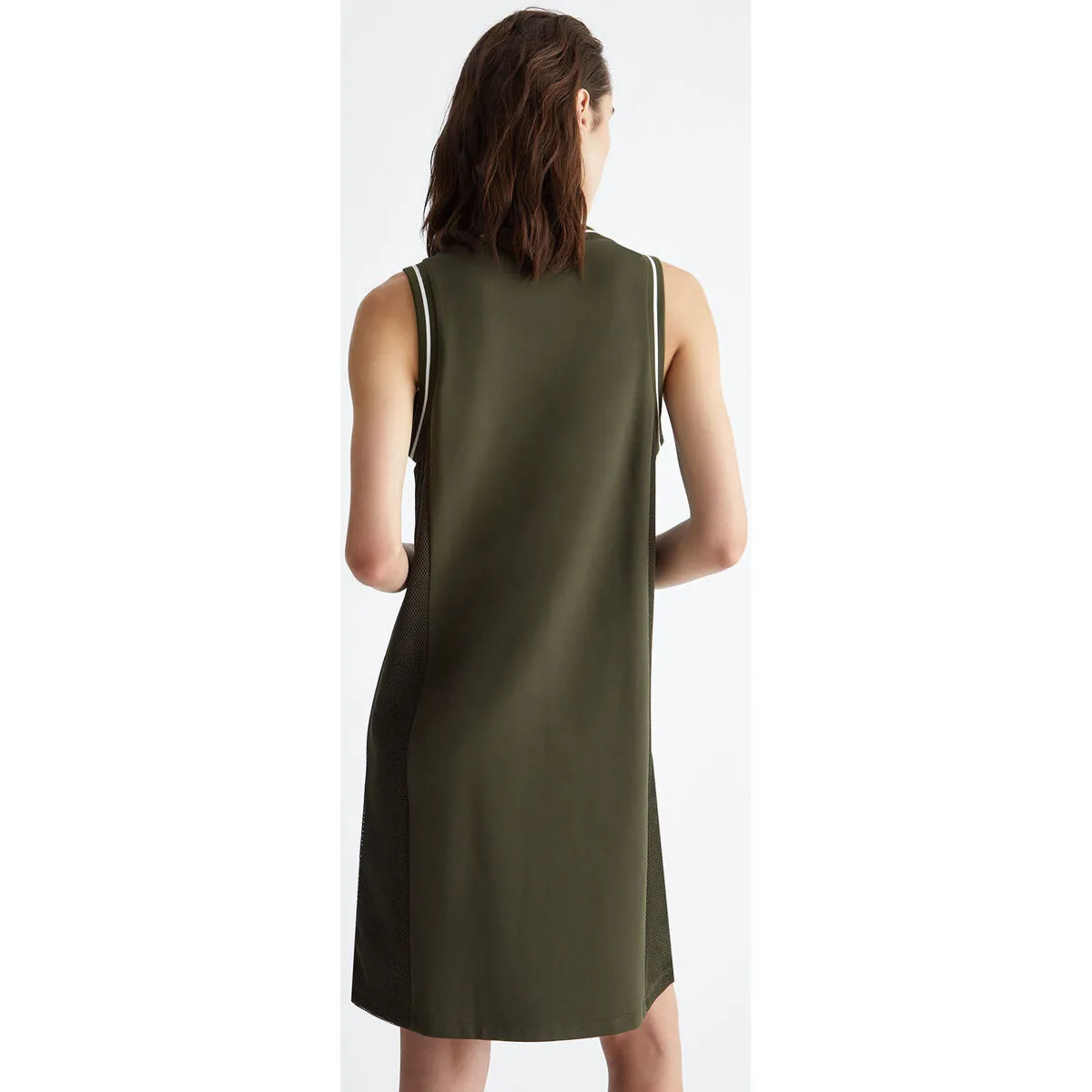 Vestido de punto con logotipo