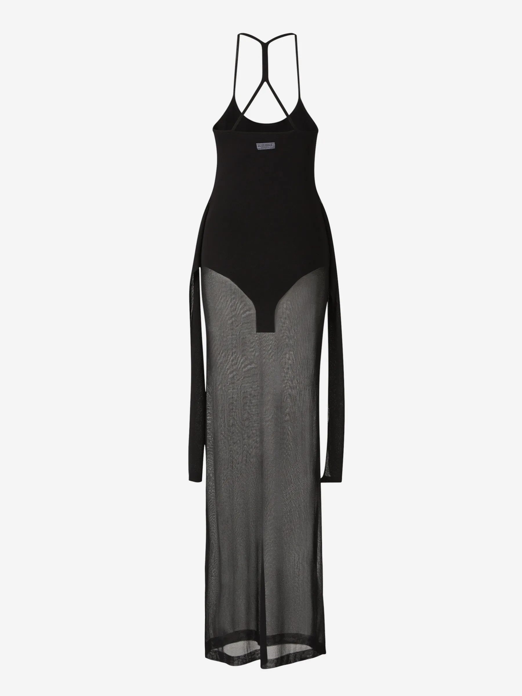 Vestido Midi La robe maille Nodo