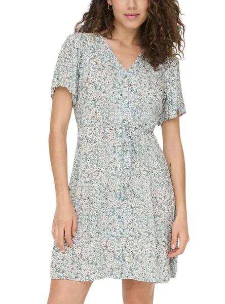 Vestido Only Evida Floral Para Mujer