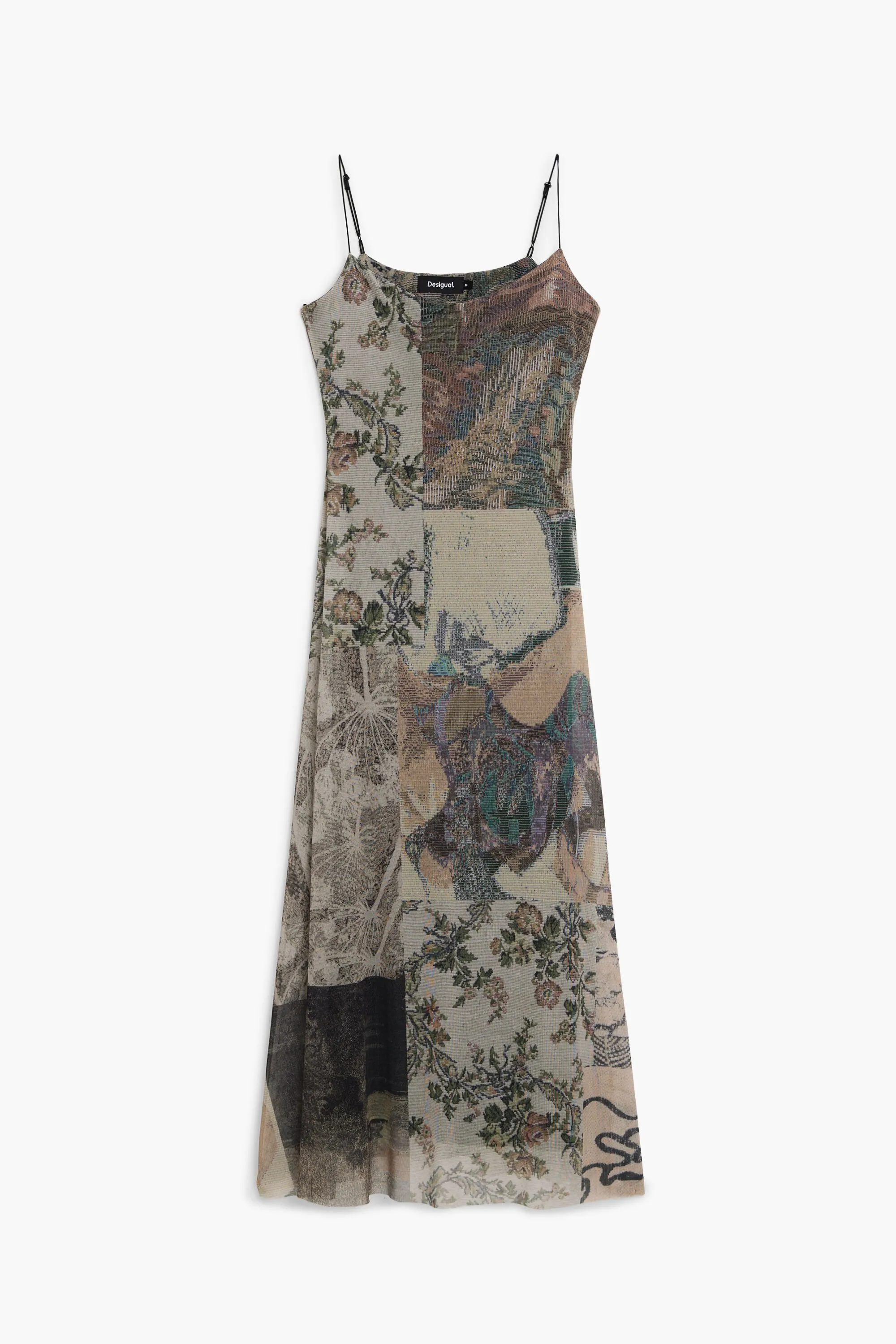 Vestido tul estampado