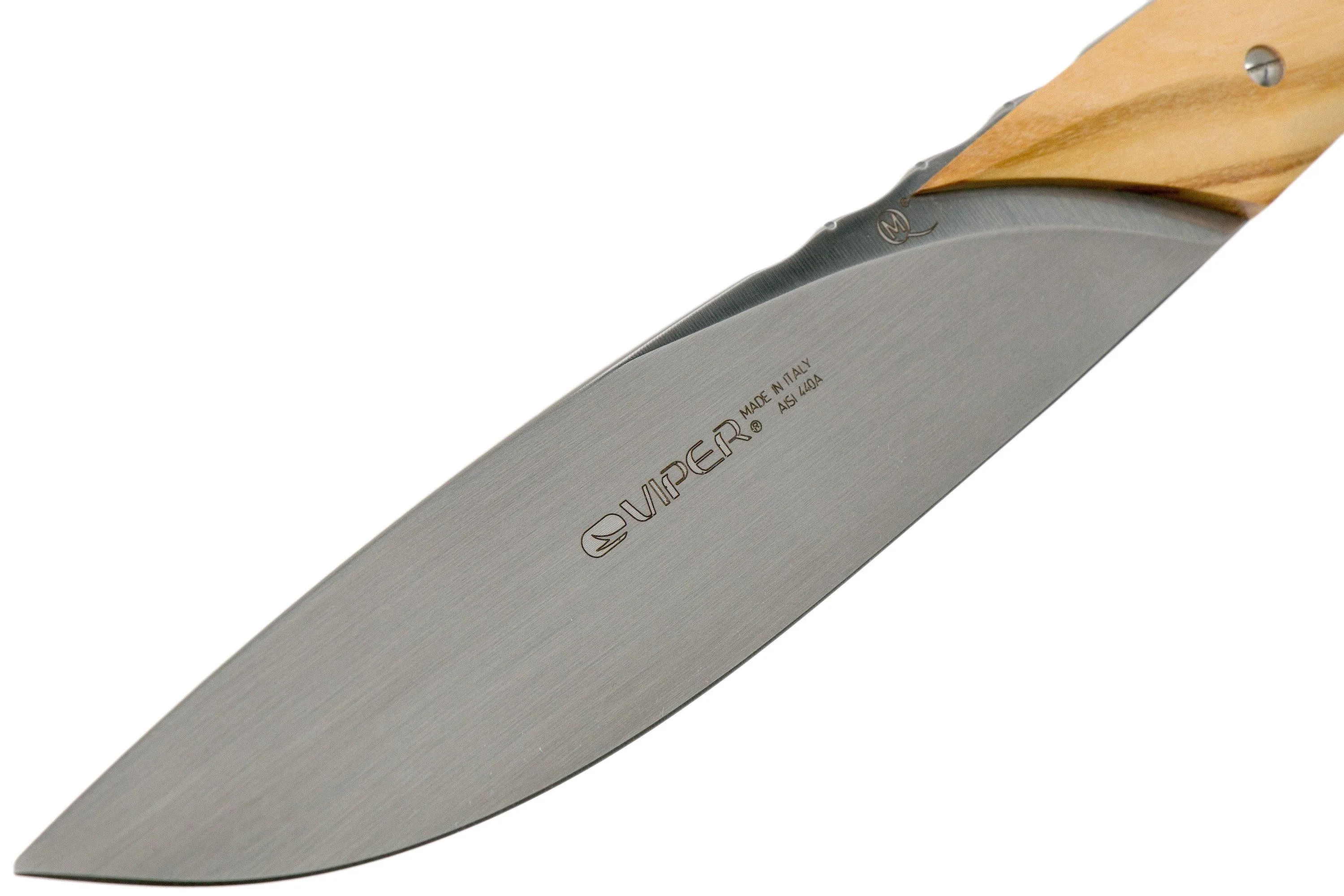 VIPER FIORENTINA JUEGO DE CUCHILLOS PARA CARNE DE MADERA DE OLIVO 2PIEZAS, VT750002UL
