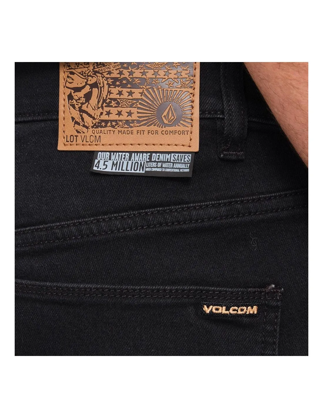 VOLCOM MODOWN DENIM BLACK OUT
