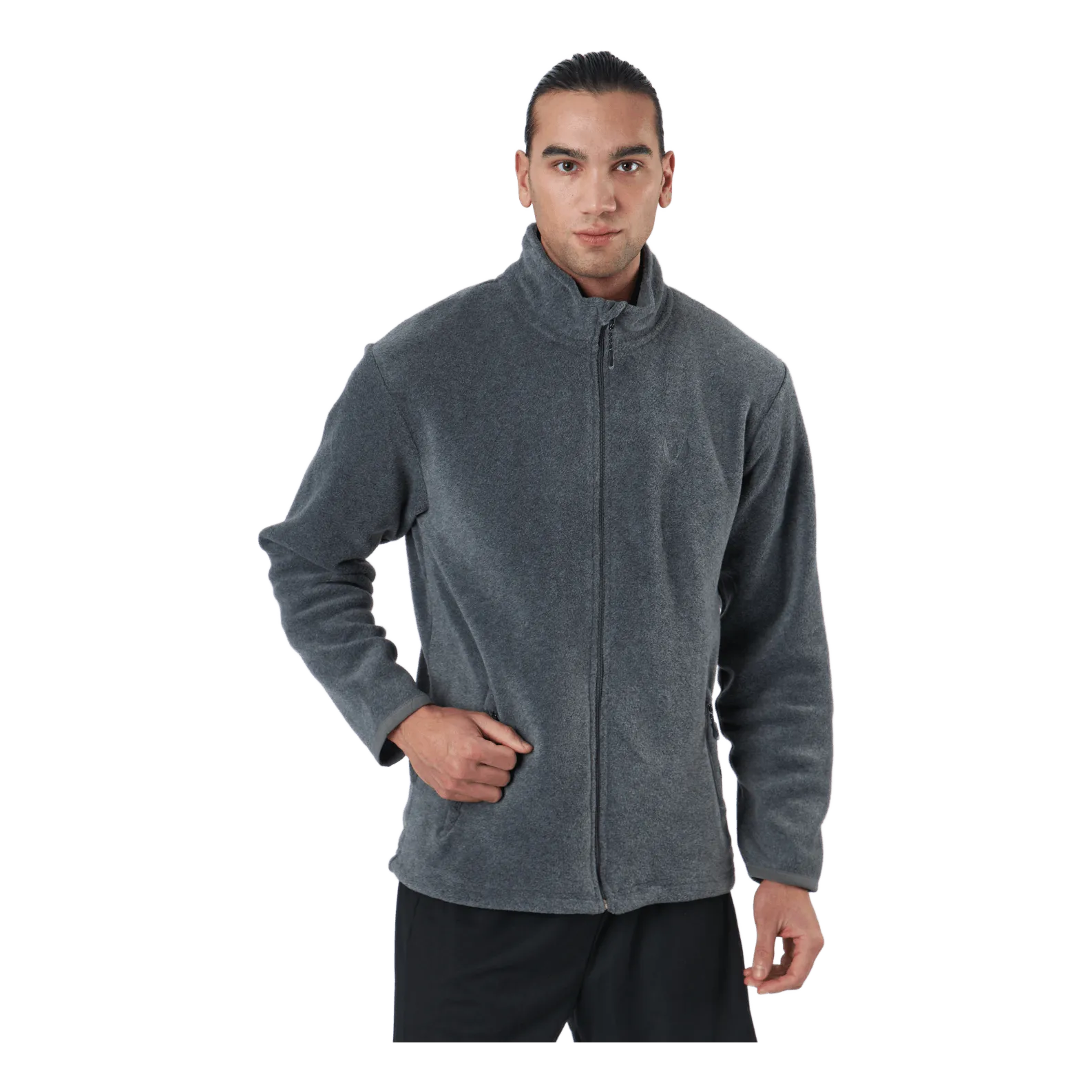 Whistler Cocoon M Fleece Jacket Dark Grey Melange