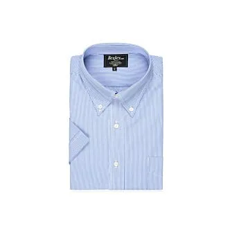 WHITE AND BLUE STRIPED SHIRT  POCKET  TRENT MC