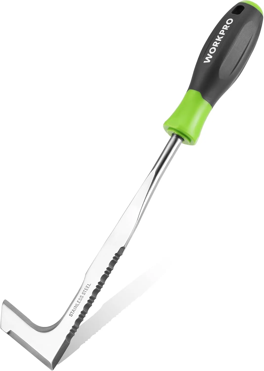 WORKPRO Herramientas de Deshierbe  31 cm Extractor Malas Hierbas y Grietas  Desherbador Manual con Filo Dentado  Azadillas para 