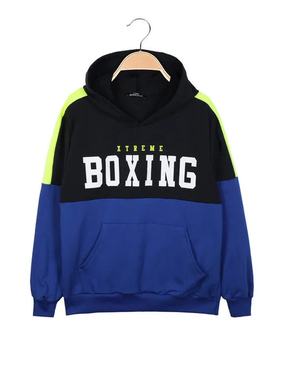 Xtreme Boxing Sudadera deportiva niño con capucha