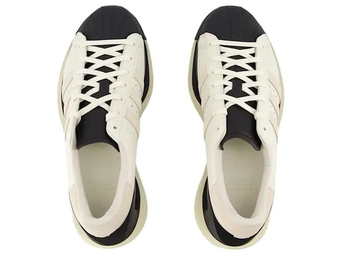 Y3 ZAPATILLAS GENDO SUPERSTAR  Y3  CUERO  BLANCO 