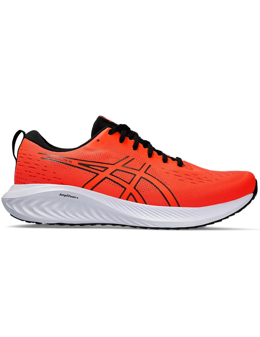 ZAPATILLA RUNNING HOMBRE ASICS GELEXCITE 10, ROJO FLUOR