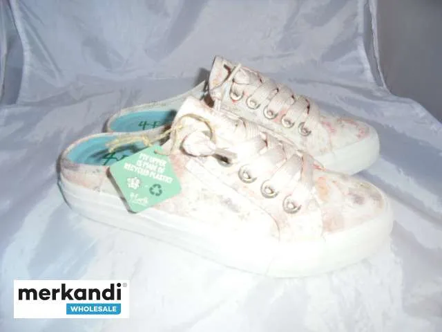 ZAPATILLAS DE LONA CON ESTAMPADO FLORAL PARA MUJER  MARCA BLOWFISH, EE. UU. TALLAS 6 A 9.5, EMBALAJE ORIGINAL