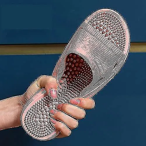 Zapatillas de masaje Reflexología Terapia Zapatos Fascitis plantar Artritis Neuropatía Alivio del dolor Acupuntura Zapatillas