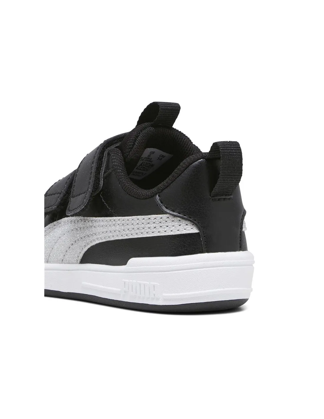 Zapatillas de Puma Multiflex Glitz Infantil Negro