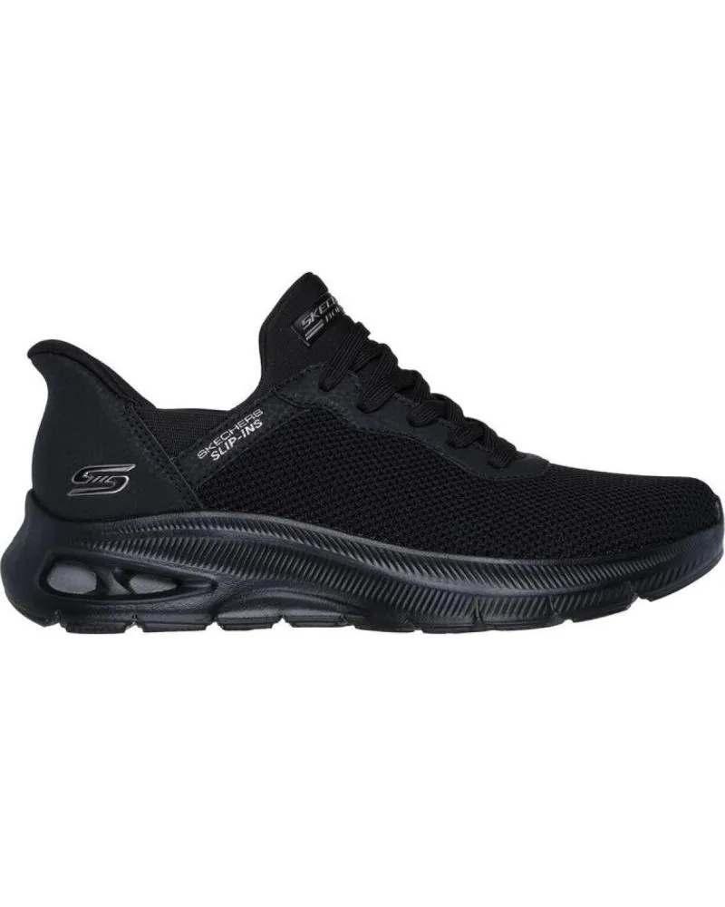 ZAPATILLAS DEPORTE SKECHERS  DE MUJER ZAPATILLA SLIPINS MUJER BOBS UNITY NEGRA 117509BBK  NEGRO