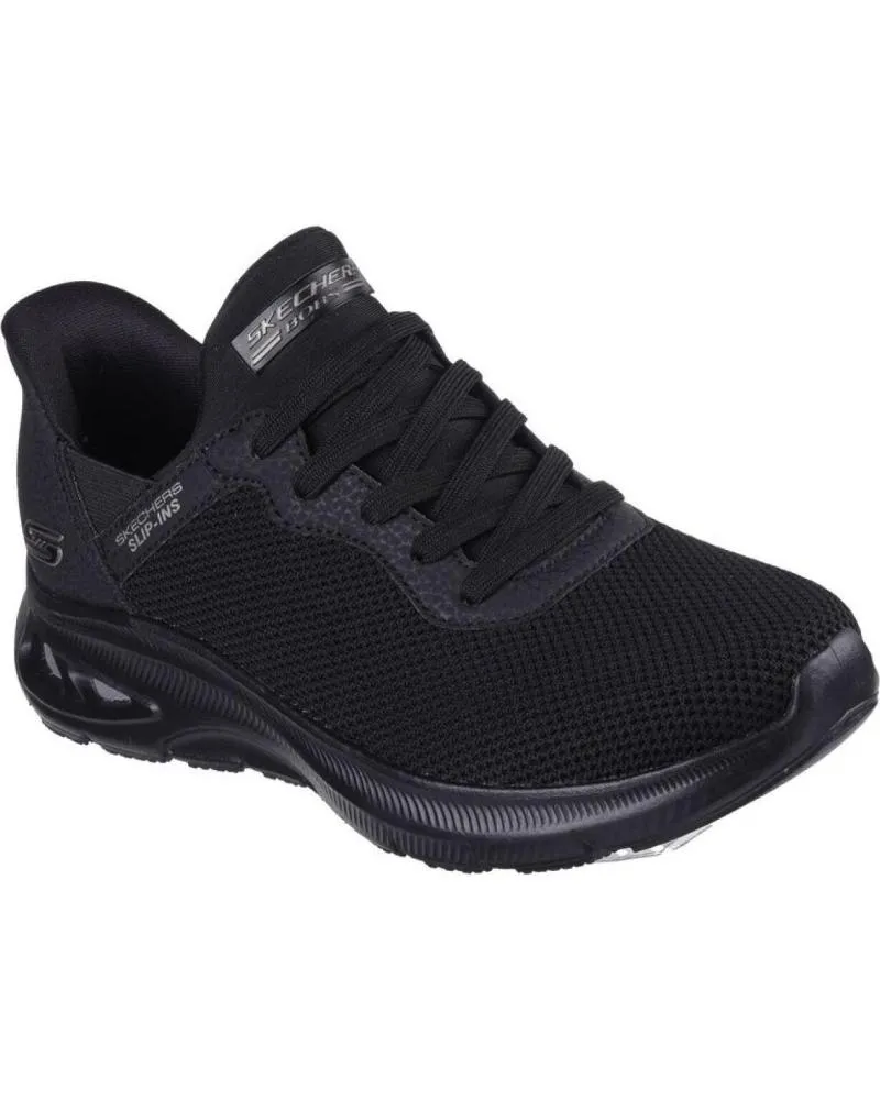 ZAPATILLAS DEPORTE SKECHERS  DE MUJER ZAPATILLA SLIPINS MUJER BOBS UNITY NEGRA 117509BBK  NEGRO