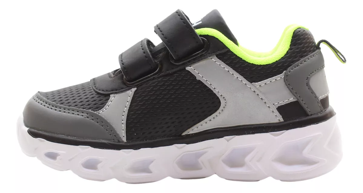 Zapatillas Deportivas Footy Goal Luces Niños Hi768 Carg
