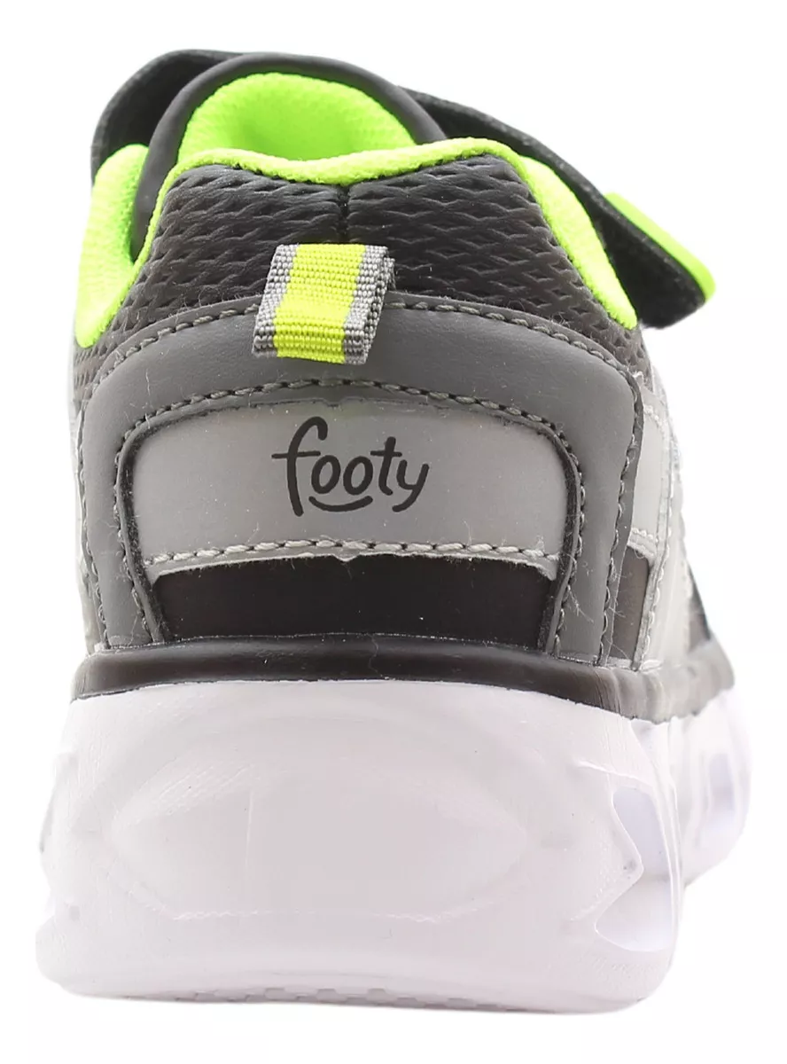 Zapatillas Deportivas Footy Goal Luces Niños Hi768 Carg