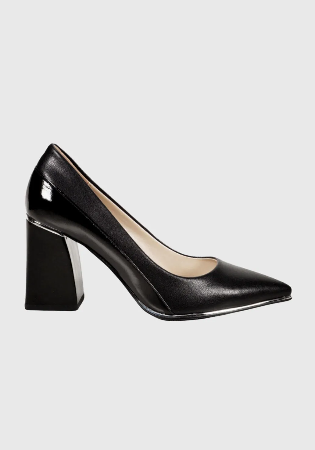 Zapato Cuero Aravine Negro