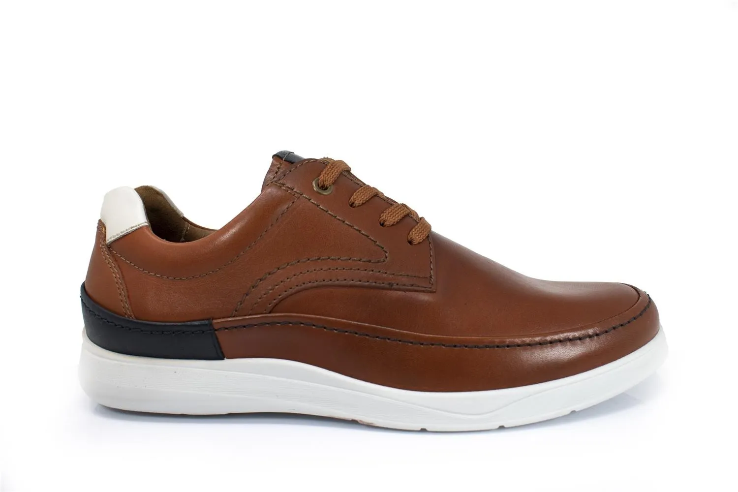 ZAPATO DE HOMBRE BOLA22 4799 MARRON CUERO